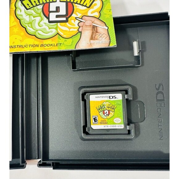 Left Brain Right Brain 2 Game Nintendo DS  w/ Case & Instruction Booklet Rated E - Picture 5 of 7